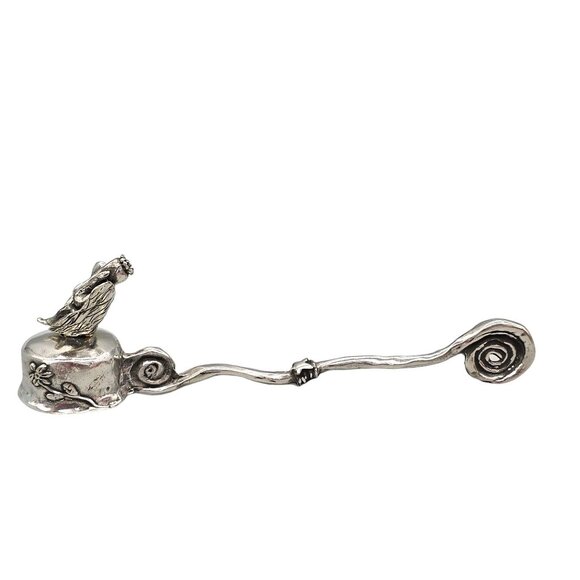Metal Morphosis Candle Snuffer Angel By Kaycee Binns 8" Detailed Handcrafted USA - Picture 12 of 16